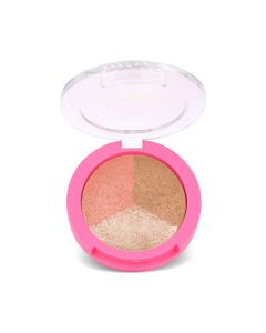 Golden Rose miss beauty glow baked trio rumenilo i hajlajter 19,5g