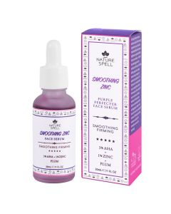 Nature Spell Serum za zaglađivanje kože lica 3% AHA + 1% Cink 30ml