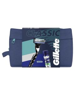 Gillette muški set brijač Mach3 + 2 dopune i Gillette Soothing gel za brijanje 200ml