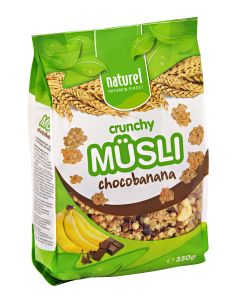 Naturel Musli čokolada banana 350g