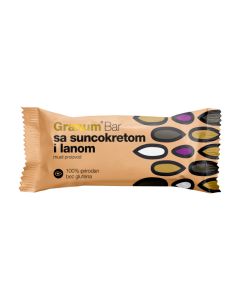 Granum Bar sa suncokretom i lanom 30g