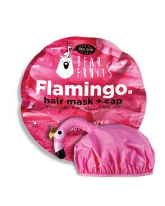 Bear Fruits Flamingo smooth & soft maska za kosu 20ml i kapa