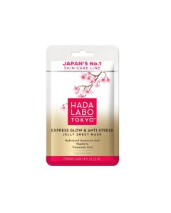 Hada Labo Tokyo Express glow & anti stress maska za lice 23ml