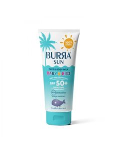 Burra Sun Baby Kids mleko SPF 50+, 100g