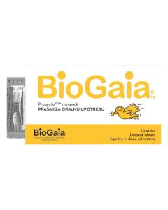 BioGaia Protectis minipack, prašak za oralnu upotrebu,10 kesica