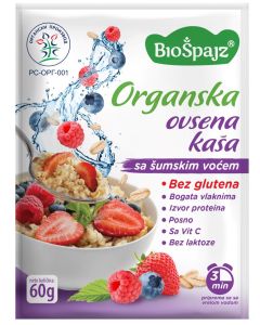 Bio Špajz Ovsena kaša šumsko voće 60g