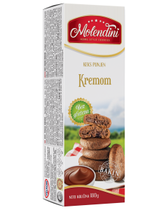 Molendini Keks punjen kremom 180g