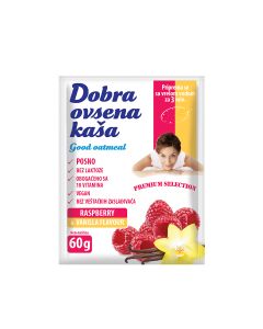 Dobra Ovsena kaša sa malinom i vanilom 60g