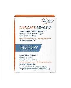 Ducray Anacaps Reactiv 30 kapsula