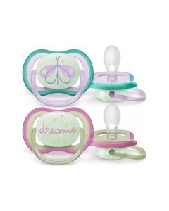 Avent Varalica Ultra Air Noćna 0-6m Butterfly/Dreams 2 komada