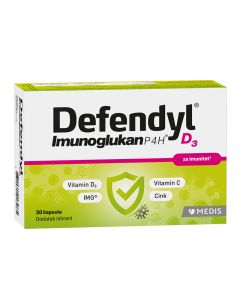 Defendyl Imunoglukan P4H D3 30 kapsula