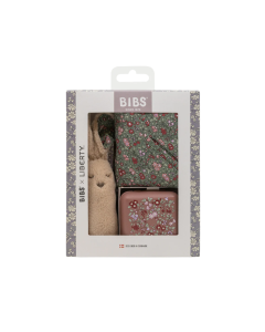 Bibs x liberty x-mass poklon set Chamomile Lawn Woodchuch