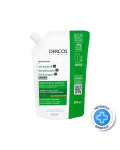 Vichy Dercos šampon protiv peruti za suvu kosu - refill 500ml