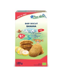 Fleur Alpine organski biskviti od banane 120g