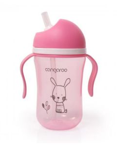 Cangaroo šolja za bebe Bunny Pink 300ml C0587 - CAN3423