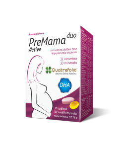 PreMama Duo Active 30 kapsula + 30 tableta