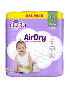 Violeta pelene Duble Care Air Dry Giga junior 5 XXL (11-25 kg) 94 komada