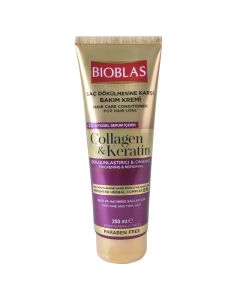 Bioblas Balzam za prevenciju opadanja kose kolagen i keratin 250ml