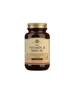 Solgar Dry Vitamin A 5000 IJ, 100 tableta