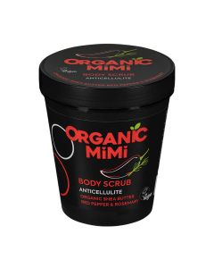 Organic Mimi Piling za telo Anticelulit Crvena paprika i Ruzmarin 250g