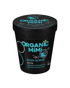 Organic Mimi Piling za telo Detox Morska so i Plava glina 280g