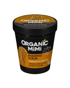 Organic Mimi Šampon piling Jačanje & Obnavljanje Morska so i Đumbir 280g