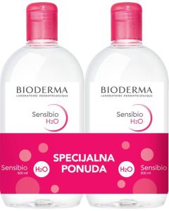 Bioderma Sensibio H2O micelarna voda 2x500 ml