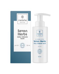 Me&She Seven Herbs Gel za svakodnevnu negu intimne regije 125 ml