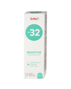 Dr. Max PRO32® pasta za zube Sensitive 75ml