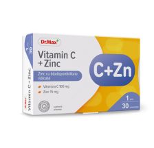 Dr. Max Vitamin C + Cink, 30 tableta
